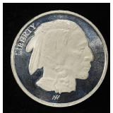 1 OZ .999 SILVER PROOF ROUND