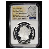 2023-S MORGAN DOLLAR NGC PF70 ULTRA CAMEO