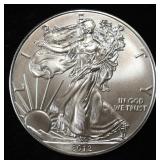 2012 AMERICAN SILVER EAGLE