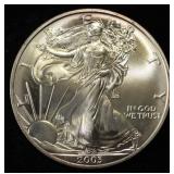 2003 AMERICAN SILVER EAGLE
