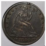 1854-O LIBERTY SEATED HALF DOLLAR