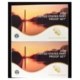 (2) 2019 MINT PROOF SETS