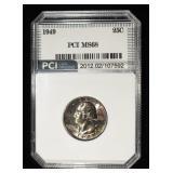 1949 WASHINGTON QUARTER PCI SUPERB GEM+ BU