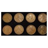 8 NICE EARLY SEMIKEY WHEAT CENTS