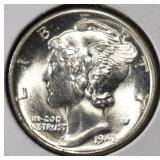 1943-D MERCURY DIME FB
