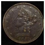 1849 LIBERTY HEAD 'V' NICKEL
