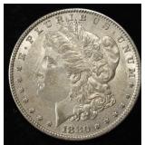 1880-O MORGAN DOLLAR XF/AU