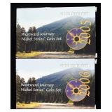 2005 & 2006 WESTWARD JOURNEY NICKEL SET