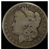 1890-CC MORGAN DOLLAR GOOD