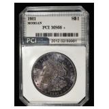 1921 MORGAN DOLLAR PCI SUPERB GEM BU