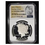 2023-S PEACE DOLLAR NGC PF70 ULTRA CAMEO