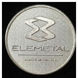 ELEMETAL 1 OZ 0.999 SILVER ROUND