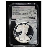 2025-S AMERICAN SILVER EAGLE NGC PF70 ULTRA CAMEO