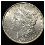 1886 MORGAN DOLLAR AU