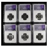 (6) COCA COLA INDIO CA NGC GENUINE