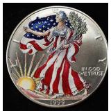 1999 AMERICAN SILVER EAGLE COLORIZED