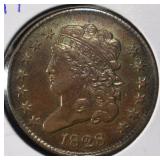 1828 CLASSIC HEAD HALF CENT