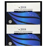 (2) 2018 AMERICAN INNOVATION $1 PROOF COIN
