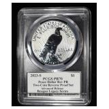 2023-S PEACE DOLLAR PCGS REV PR 70