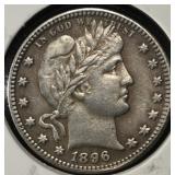 1896 BARBER QUARTER