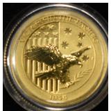 1945 1/10 OZ .9999 GOLD $15 AUSTRALIA