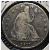 1877-S SEATED LIBERTY HALF DOLLAR