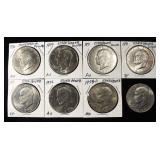 (8) EISENHOWER DOLLARS