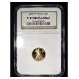 2006-W EAGLE 1/10 OZ GOLD $5 NGC PF69 ULTRA CAMEO