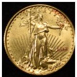 1992 1/10 OZ GOLD $5