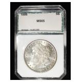 1886 MORGAN DOLLAR PCI GEM BU