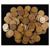 (87)D&S WHEAT CENTS FROM THE 20'S