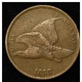 1858 FLYING EAGLE CENT
