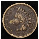 1859 INDIAN CENT VF