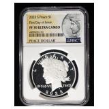 2023-S PEACE DOLLAR NGC PF70 ULTRA CAMEO