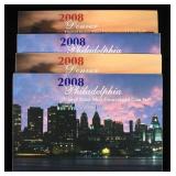 (2) 2008 UNCIRCULATED COIN SETS
