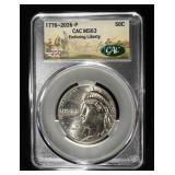 1776-2026-P ENDURING LIBERTY HALF DOLLAR CAC MS-63