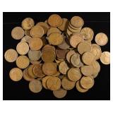 (86)D&S WHEAT CENTS FROM THE 20'S