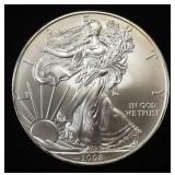 2008 AMERICAN SILVER EAGLE