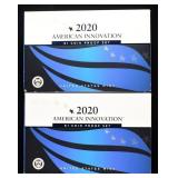 (2) 2020 INNOVATION $1 PROOF SET