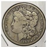 1892-O MORGAN DOLLAR