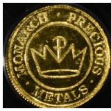 1/2 GRAM GOLD ROUND