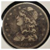 1835 CAPPED BUST QUARTER