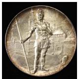 1895 SWISS SHOOTING MEDAL SOLOTHURNER SILVER