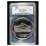 2010 MOUNT HOOD NP PCGS MS68PL 5 OZ SILVER