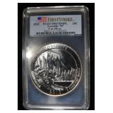 2010 YOSEMITE NP PCGS MS67DMPL 5 OZ SILVER