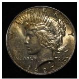 1927-S PEACE DOLLAR BU