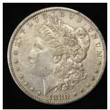 1880-O MORGAN DOLLAR XF/AU