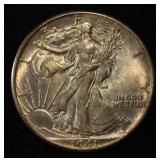 1941 WALKING LIBERTY HALF DOLLAR GEM BU NICE COLOR
