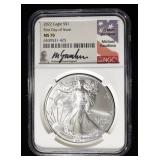 2022 AMERICAN SILVER EAGLE NGC MS70