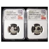 (2) 2022-S CLAD WASHINGTON QUARTERS NGC PF70UCAM